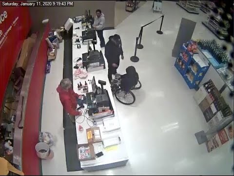 Raw Video: Man In Wheelchair Dumped On Ground At Pleasant Hill Target
