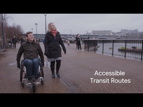 Google Maps Accessible Transit Routes